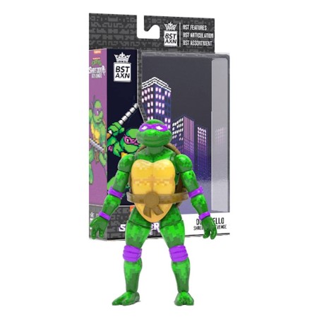 Tortues Ninja - Figurine BST AXN NES 8-Bit Donatello Exclusive 13 cm