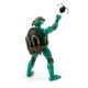 Les Tortues Ninja - Figurine et comic book BST AXN x IDW Michelangelo Exclusive 13 cm
