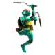 Les Tortues Ninja - Figurine et comic book BST AXN x IDW Michelangelo Exclusive 13 cm