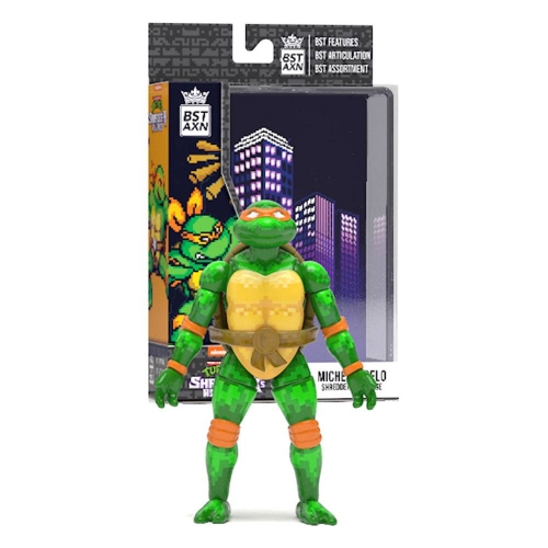 Les Tortues Ninja - Figurine BST AXN NES 8-Bit Michelangelo Exclusive 13 cm