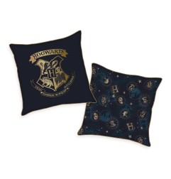 Harry Potter - Soft Velboa oreiller Hogwarts 40 x 40 cm