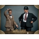 Laurel & Hardy - Pack 2 figurines 1/6 Classic Suits Limited Edition 30-33 cm