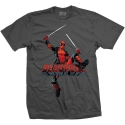 Deadpool - T-Shirt Logo Jump
