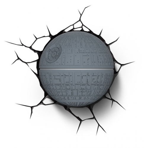 Star Wars - Lampe 3D LED Death Star