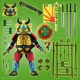 Les Tortues Ninja - Figurine Ultimates Leo the Sewer Samurai 18 cm
