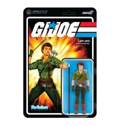 GI Joe - Figurine ReAction Lady Jaye Wave 2 10 cm