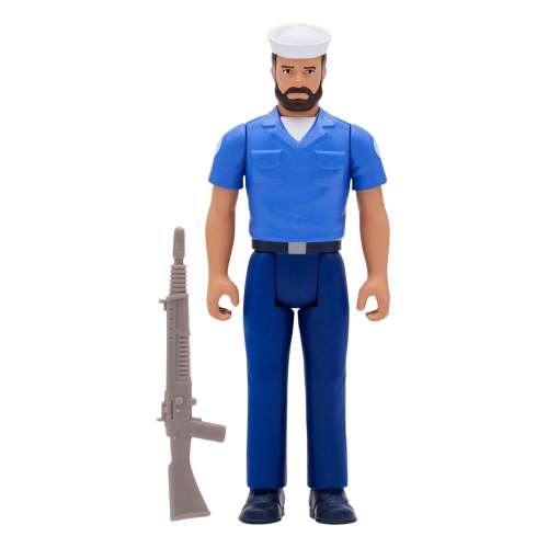 GI Joe - Figurine ReAction Blueshirt Mustache (Light Brown) série 2 10 cm