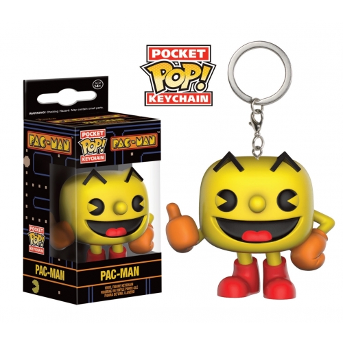 Pac-Man - Porte-clés Pocket POP! Vinyl  4 cm
