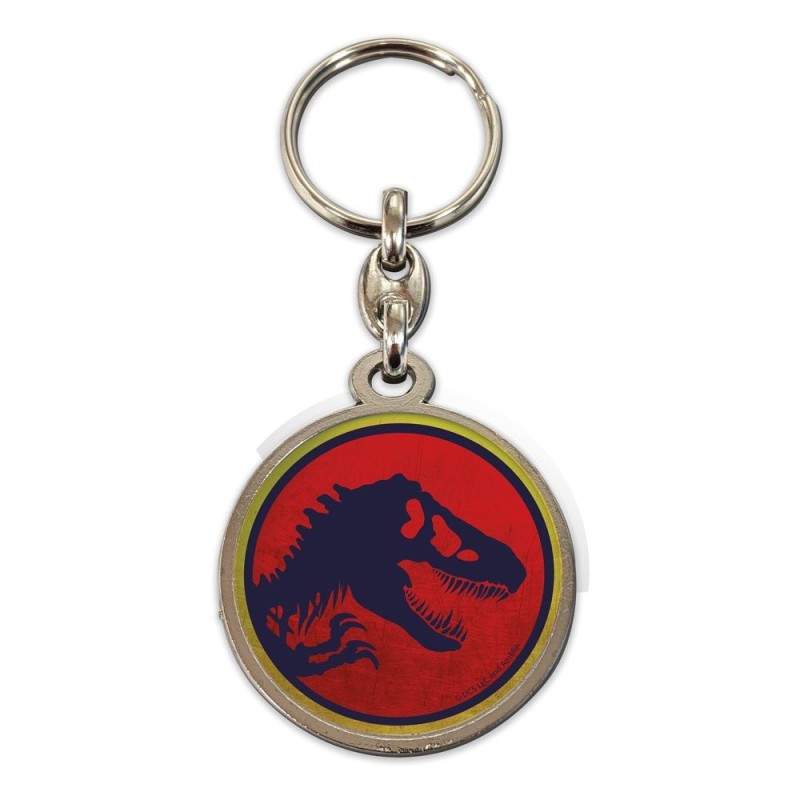 Jurassic Park - Porte-clés métal Logo 7 cm